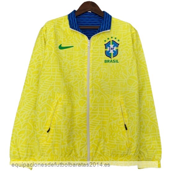 Nuevo Rompevientos Brasil 2023 Amarillo I Azul Baratas